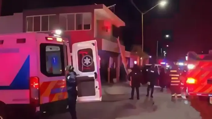 Reportan cinco heridos graves tras incendio por fuga de gas en Aguascalientes