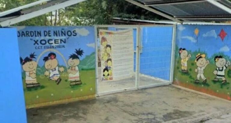 Sujeto habría abusado de cinco menores en jardín de niños de Kanasín, Yucatán. Se trata del conserje del plantel.