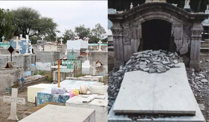 Fiscalía investiga necrofilia tras exhumación de cadáver de mujer en panteón en Guanajuato