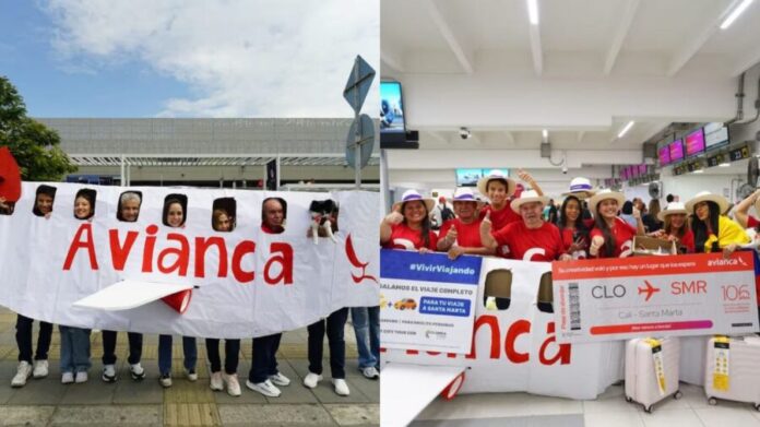 Regalan viaje con todo pagado a familia captada con un avión de cartón en Colombia