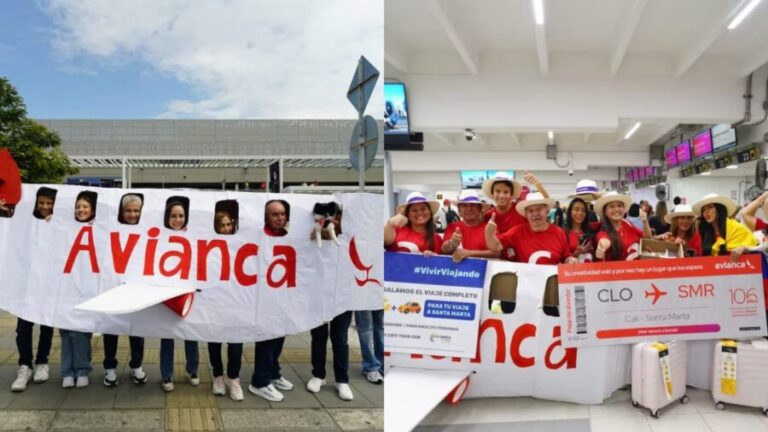 Regalan viaje con todo pagado a familia captada con un avión de cartón en Colombia