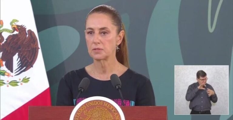 Claudia Sheinbaum pide más coordinación con Estados Unidos luego que Donald Trump anunciara ataques a cárteles.