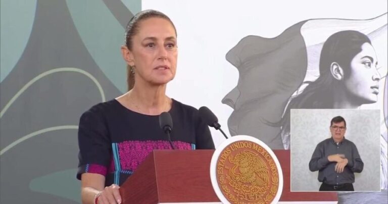 Claudia Sheinbaum critica a la vocera de Morena que afirmó que crimen organizado generaba miles de empleos.