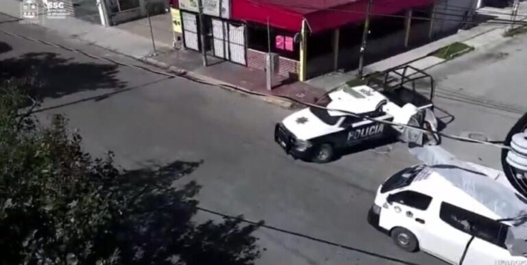 Un sujeto intenta asaltar una combi del transporte público en la Supermanzana 50 de Cancún. Ya fue detenido.