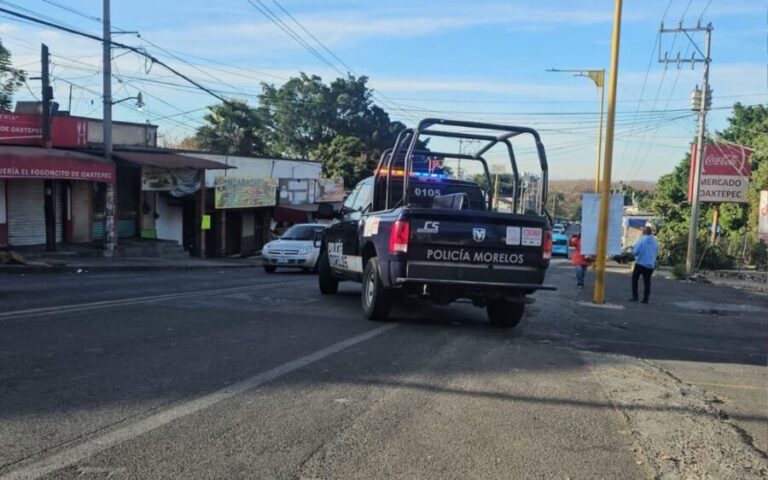 Enfrentamiento deja un muerto y dos policías heridos en Yautepec, Morelos