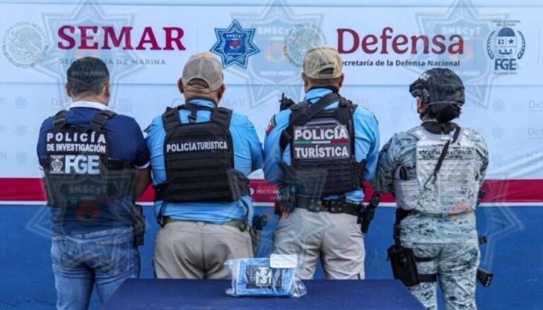 Recalan dos paquetes con droga en la Zona Hotelera de Cancún en menos de 24 horas. Ya se realizan las investigaciones pertinentes.