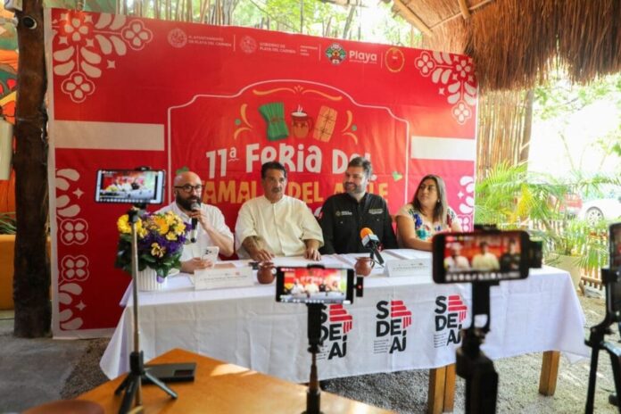 Anuncia gobierno de Estefanía Mercado la 11ª Feria del Tamal y del Atole en Playa del Carmen