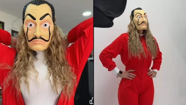 Video: Síndica de Morena usa máscara de "La Casa de Papel" para protestar contra gobierno de Atizapán de Zaragoza, Edomex