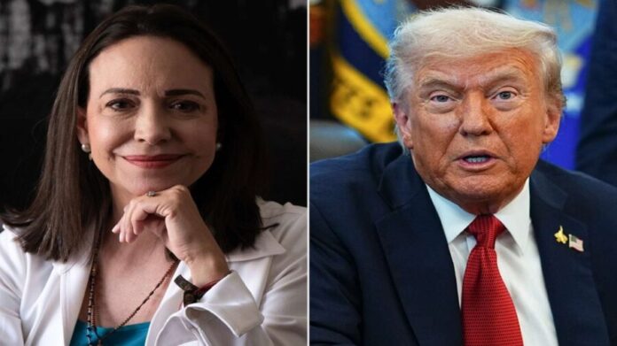 Donald Trump evalúa incluir a opositora María Corina Machado en el futuro gobierno de Venezuela