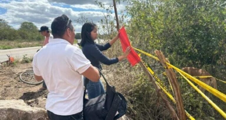 Pobladores de Yaxcopoil, Yucatán detienen destrucción de cenotes y vestigios mayas. El INAH clausuró la obra.