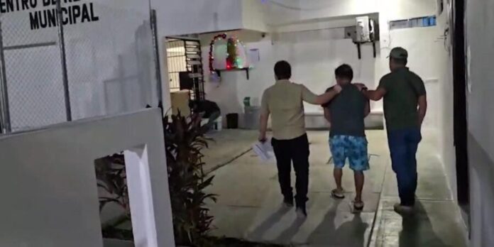 Capturan a un sujeto acusado de trata y pornografía infantil en Puerto Morelos. Por ahora está a disposición de las autoridades.