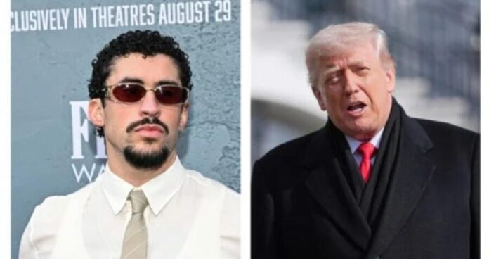 Confirma Donald Trump que no irá al Super Bowl porque no soporta a Bad Bunny y a Green Day. Los músicos lo han criticado.