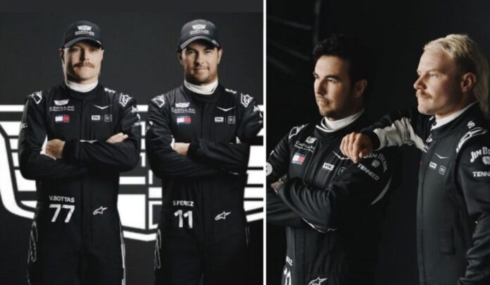 Cadillac revela el traje que vestirán Checo Pérez y Valtteri Bottas en la Fórmula 1