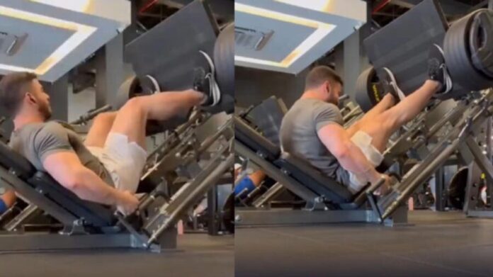 Video: Fisicoculturista se rompe un tendón durante su entrenamiento en el gimnasio en Brasil