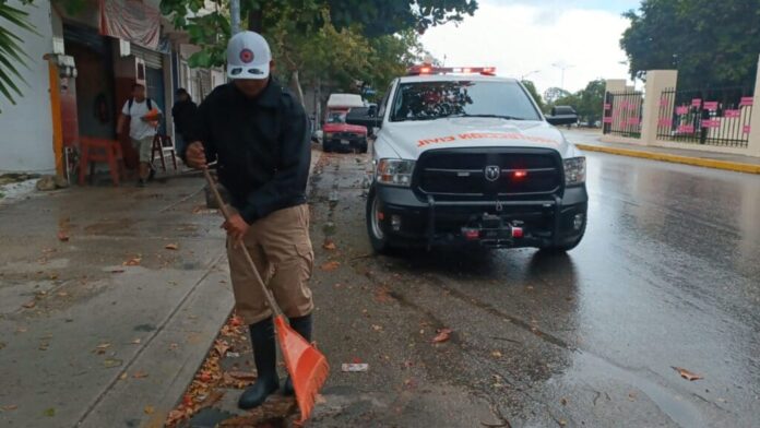 Gobierno de Estefanía Mercado mantiene operativo ante lluvias y bajas temperaturas
