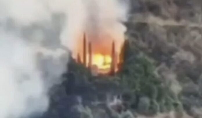 Circulan imágenes de ataque con drones contra casa del hermano de “El Chapo” Guzmán