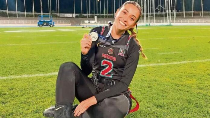 Mexicana Victoria Chávez, jugadora de Flag Football gana el premio 
