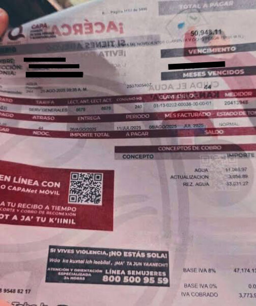 Cobros excesivos y desabasto de agua desatan enojo ciudadano contra CAPA