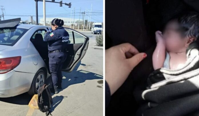Mujer da a luz en estacionamiento en Apodaca, Nuevo León