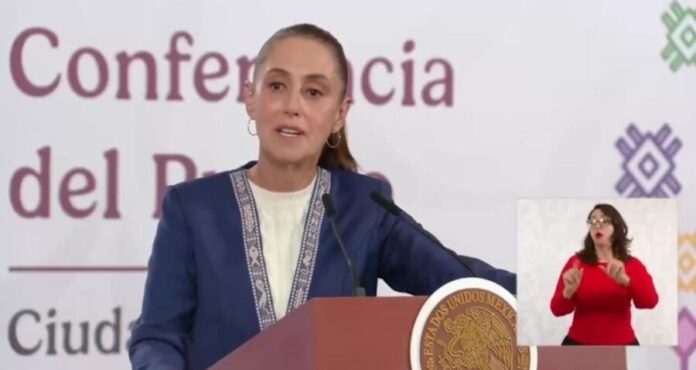 Cuando Donald Trump se refiere a nexos de políticos con el narco, habla de García Luna, señaló Claudia Sheinbaum.