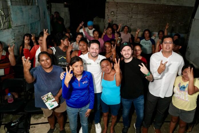 Renán Sánchez Tajonar fortalece la presencia territorial del Partido Verde y la cercanía con la gente