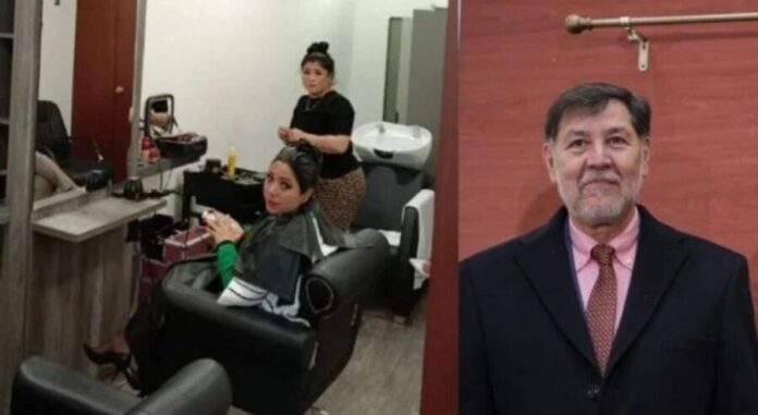 Gerardo Fernández Noroña y otros morenistas afirman que el salón de belleza en el Senado no es un privilegio.