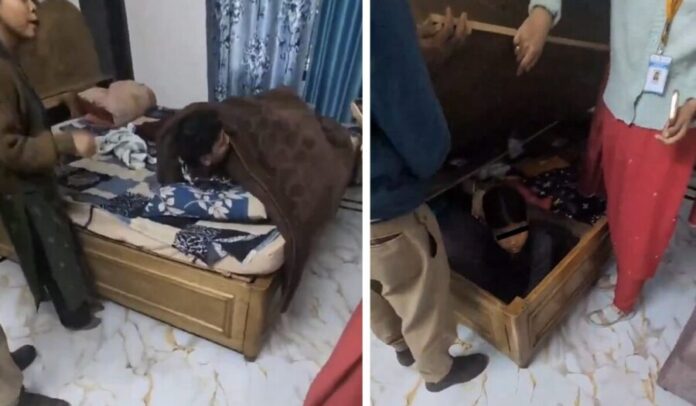 Video Rescatan a niña víctima de explotación laboral que estaba encerrada en una caja en India