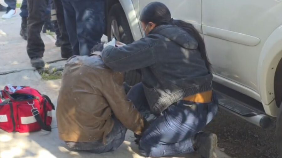 Rescatan a presunto ladrón de linchamiento en Pachuca, Hidalgo