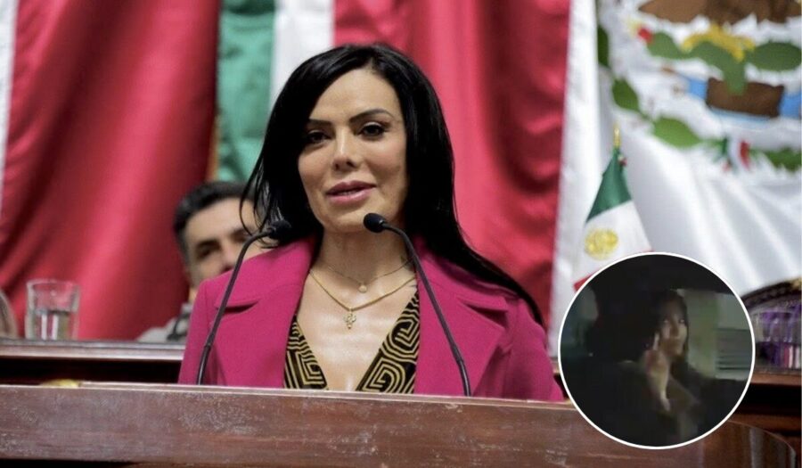 VIDEO: Diputada Diana Sánchez Barrios hace seña obscena a ciclista tras obligarlo a salir de la ciclovía en CDMX