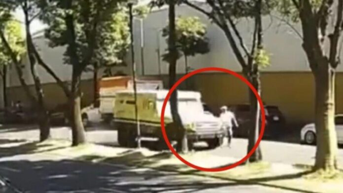 Video: Camioneta de valores atropella a franelero en la alcaldía Tlalpan, CDMX