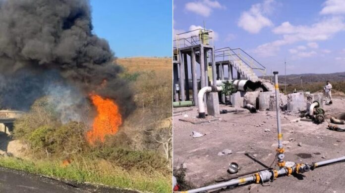 Explosión en un ducto de Pemex deja tres muertos y seis heridos en Oaxaca