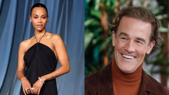 Actriz Zoe Saldaña donará dos mil 500 dólares mensuales a la familia de James Van Der Beek tras su fallecimiento