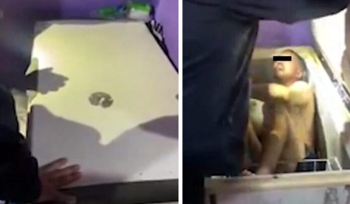 Video Ladrón se oculta en refrigerador para evitar arresto y termina pidiendo ayuda para salir en Argentina