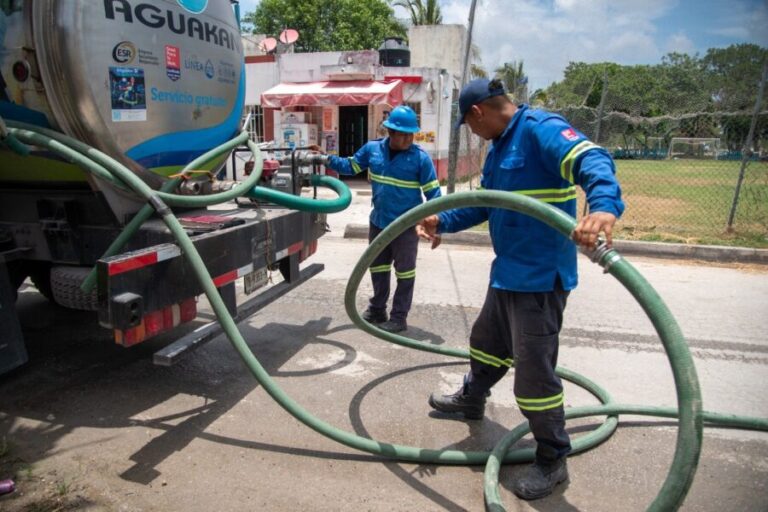 Interrupciones eléctricas generan afectaciones en suministro de agua potable en Cancún e Isla Mujeres