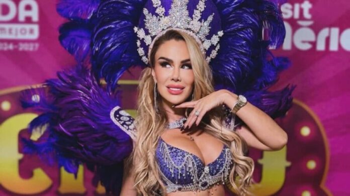 Video: Ninel Conde sufre descarga eléctrica en pleno Carnaval de Mérida, Yucatán
