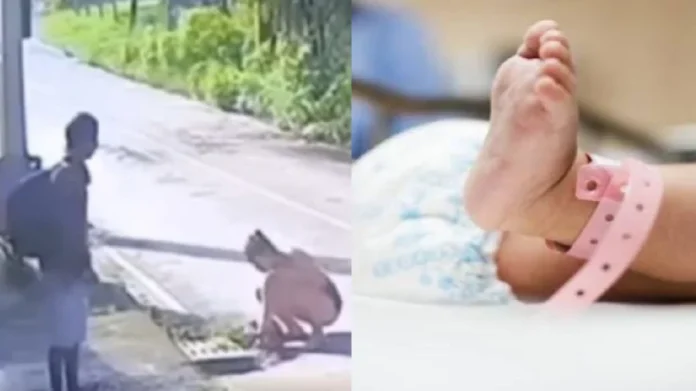 Pareja arroja a su bebé recién nacida a una alcantarilla en Brasil