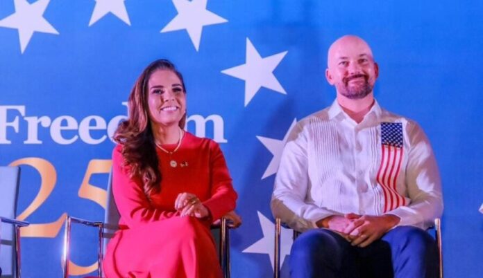 Mara Lezama refrenda alianza con Estados Unidos en los 250 años de la Independencia de la Unión Americana.