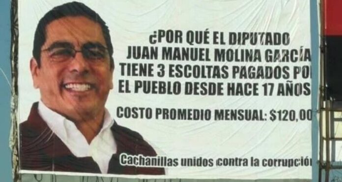 Exhiben a diputado de Morena cuyos escoltas han costado 120 mil pesos al mes desde hace 17 años. ¿Qué tal?