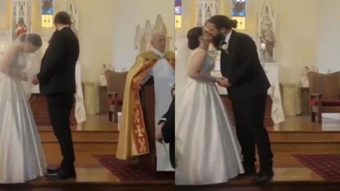 Sacerdote olvida declarar marido y mujer a una pareja durante boda en Irlanda