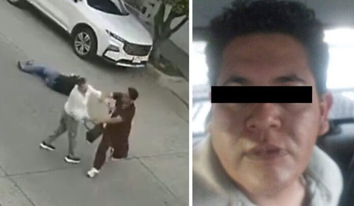 Video Hombre golpea a pareja de la tercera edad por negarse a mover su carro en Guadalajara, Jalisco