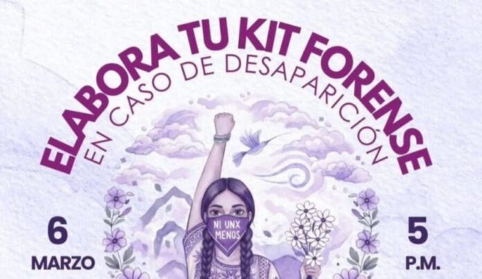Destituyen a funcionaria de Oaxaca que organizó taller Elabora tu kit forense en caso de desaparición. ¿Qué tal?