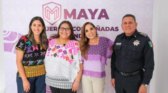 Presentan Mara Lezama y Citlalli Hernández aplicación “Maya” para proteger y acompañar a mujeres en Quintana Roo.