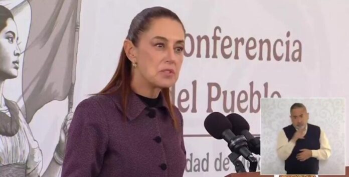 Orgullosamente seguimos diciendo que no a entrada de soldados de Estados Unidos a México, expuso Claudia Sheinbaum.