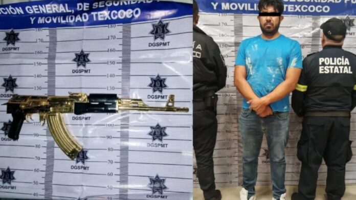 Detienen a hombre tras abusar sexualmente a una mujer en Texcoco, Edomex; la amagó con un arma larga
