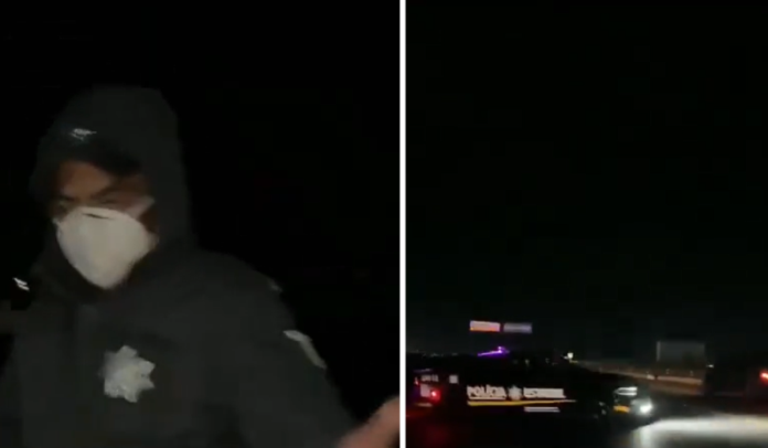 Video: Falso policía es descubierto por ciudadanos durante una detención nocturna en México
