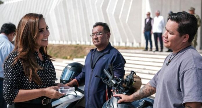 Mara Lezama Espinosa exhorta a denunciar actos de corrupción en recuperación de vehículos robados en Quintana Roo.