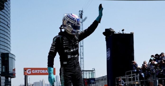 Video: George Russell gana la carrera sprint del GP de China; 