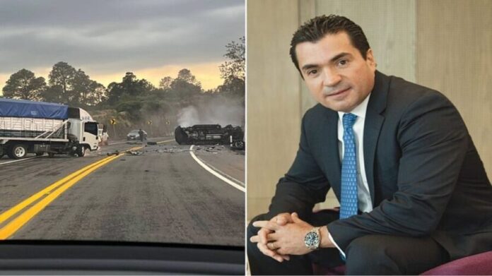 Muere hijo de director de BBVA tras choque en carretera Toluca-Valle de Bravo, en Edomex