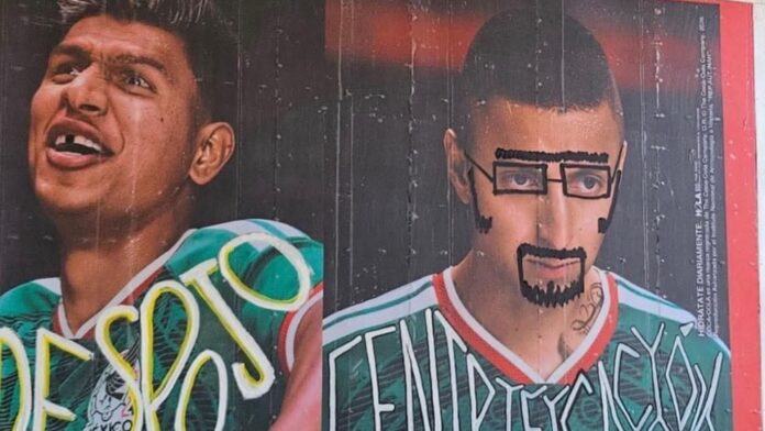 Vandalizan murales del Estadio Azteca a menos de 10 días de su reinauguración