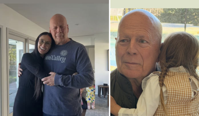 Bruce Willis reaparece por su cumpleaños y Demi Moore muestra cómo fue su celebración